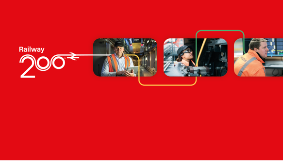 Railway 200 event banner
